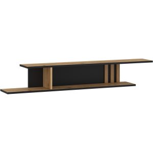 Półka Ścienna do Salonu VERVE 140 cm Dąb Evok Klasyczna Loft 318987 Półka Ścienna do Salonu VERVE 140 cm Dąb Evok Klasyczna Loft 318987