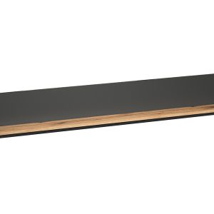 Półka ścienna Esteban 150 cm grafit/dąb evok 260498 Półka ścienna Esteban 150 cm grafit/dąb evok 260498
