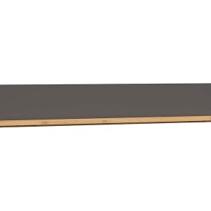 Półka ścienna Hesen 175 cm grafit/dąb artisanv 39881
