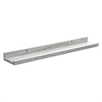Półka ścienna L dąb szary 58cm 386344