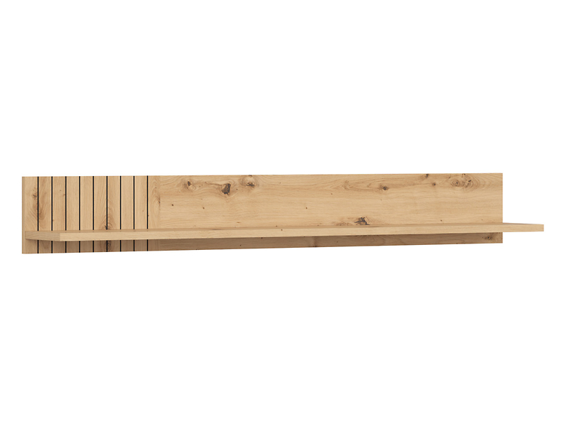 Półka ścienna Lamea 135 cm dąb artisan 209890