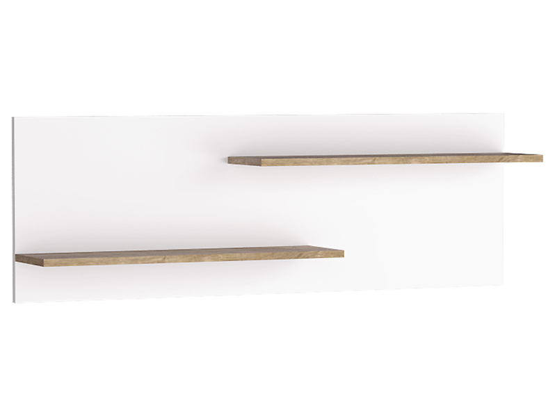 Półka ścienna Livinio L-11 120 cm biały połysk 136037