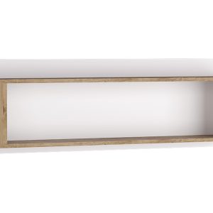 Półka ścienna Livinio L-12 120 cm biały połysk 136038 Półka ścienna Livinio L-12 120 cm biały połysk 136038