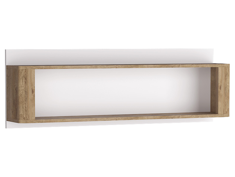 Półka ścienna Livinio L-12 120 cm biały połysk 136038
