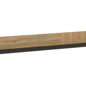 Półka ścienna Luen 155 cm dąb tegola/dąb mauvella 613736 Półka ścienna Luen 155 cm dąb tegola/dąb mauvella 613736