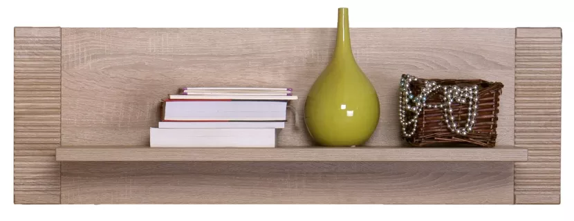Półka ścienna na dekoracje 90 cm - Zyvian 708205