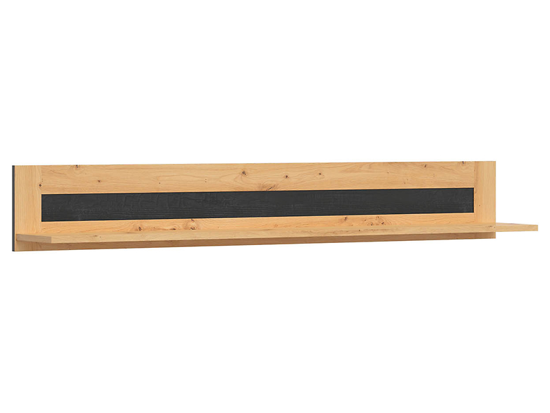 Półka ścienna Ostia 161 cm dąb artisan 37468