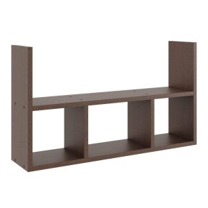 Półka ścienna, regał wiszący, MONA, 79x18x45 cm, wenge, mat | TYLETEGOTU 946469 Półka ścienna, regał wiszący, MONA, 79x18x45 cm, wenge, mat | TYLETEGOTU 946469