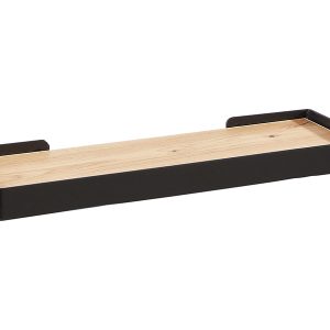 Półka ścienna Ricky 40 cm czarna 705098 Półka ścienna Ricky 40 cm czarna 705098
