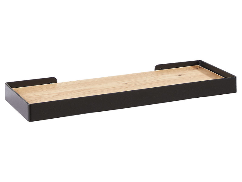 Półka ścienna Ricky 40 cm czarna 705098