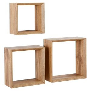 Półka ścienna Ricky zestaw 3 sztuk dąb artisan 705404 Półka ścienna Ricky zestaw 3 sztuk dąb artisan 705404