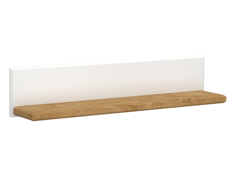 Półka ścienna Riva 120 cm biała 260516
