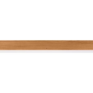 Półka ścienna Rovika 153 cm biały połysk/dąb naturalny 37473 Półka ścienna Rovika 153 cm biały połysk/dąb naturalny 37473