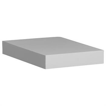 Półka ścienna samowisząca 23cm biała 386404