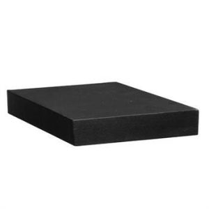 Półka ścienna samowisząca 23cm czarna 386407 Półka ścienna samowisząca 23cm czarna 386407