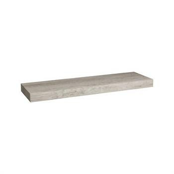 Półka ścienna samowisząca 60cm dąb szary 350812