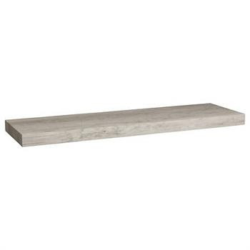Półka ścienna samowisząca 80cm szara 386409