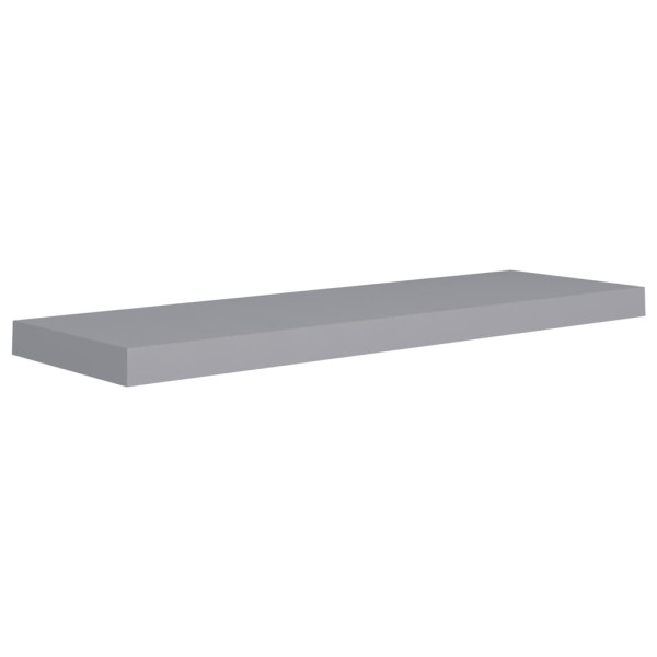 Półka ścienna Szary 80 x 23.5 x 3.8 cm MDF vidaXL 188564