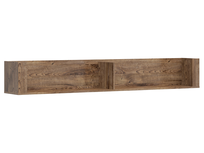 Półka ścienna Torin 180 cm dąb ribbeck brąz 42270
