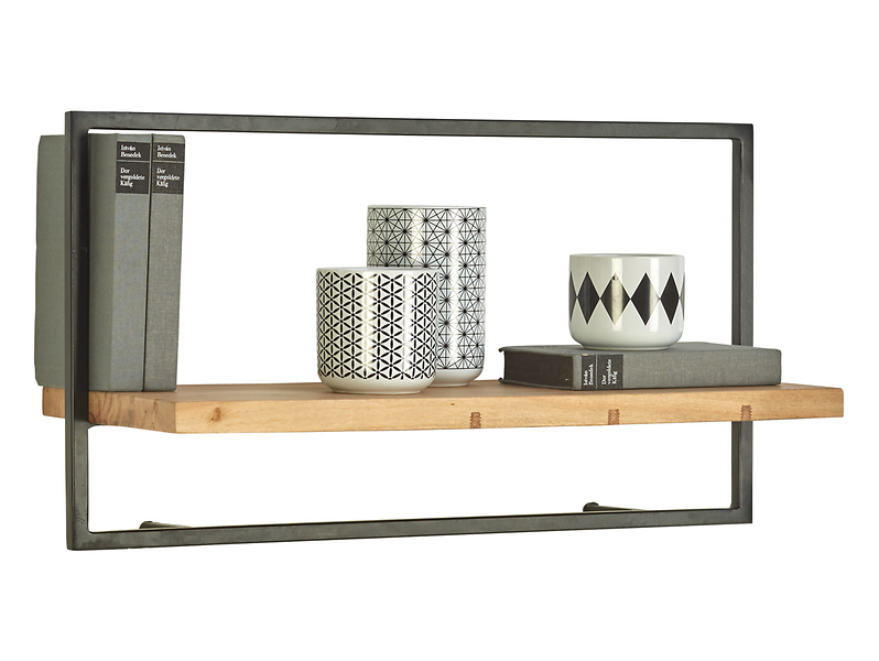 Półka ścienna Valo 65x35 akacja loft 703685