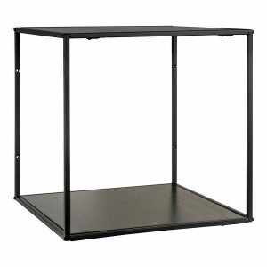 PÓŁKA ŚCIENNA Vita CZARNA kwadratowa 36×36 cm loft 45393 PÓŁKA ŚCIENNA Vita CZARNA kwadratowa 36×36 cm loft 45393