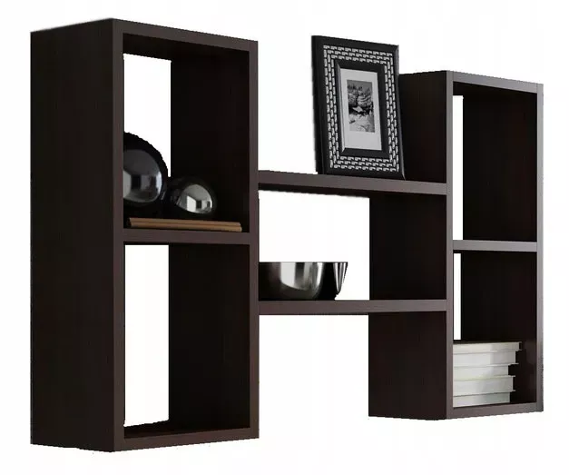 Półka ścienna - wenge Riero 774130