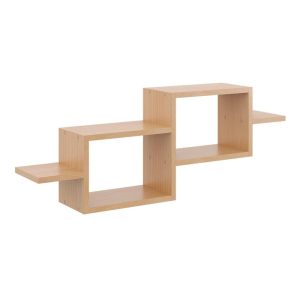Półka ścienna, wisząca, 95x18x35 cm, buk, mat | TYLETEGOTU 793336 Półka ścienna, wisząca, 95x18x35 cm, buk, mat | TYLETEGOTU 793336