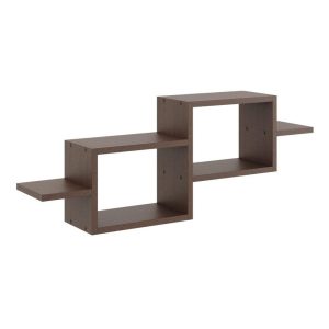 Półka ścienna, wisząca, 95x18x35 cm, wenge, mat | TYLETEGOTU 793297 Półka ścienna, wisząca, 95x18x35 cm, wenge, mat | TYLETEGOTU 793297