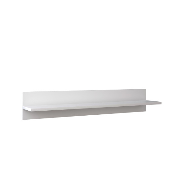 Półka ścienna wisząca Biała 90cm IKON 288797