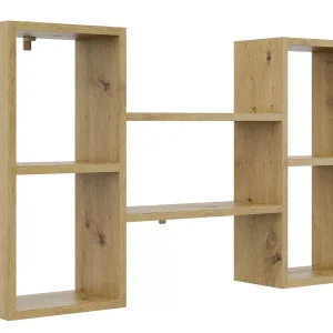 Półka ścienna wisząca w kolorze dąb artisan – Xyvro 203741