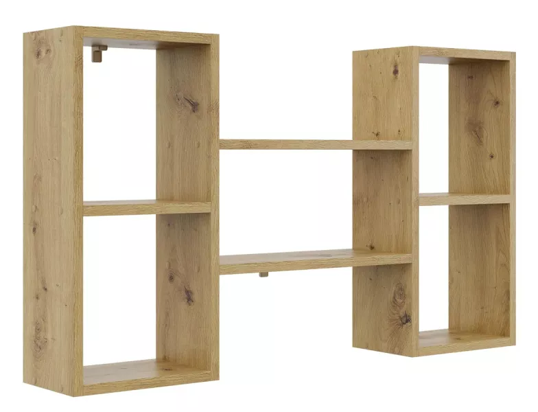 Półka ścienna wisząca w kolorze dąb artisan - Xyvro 203741