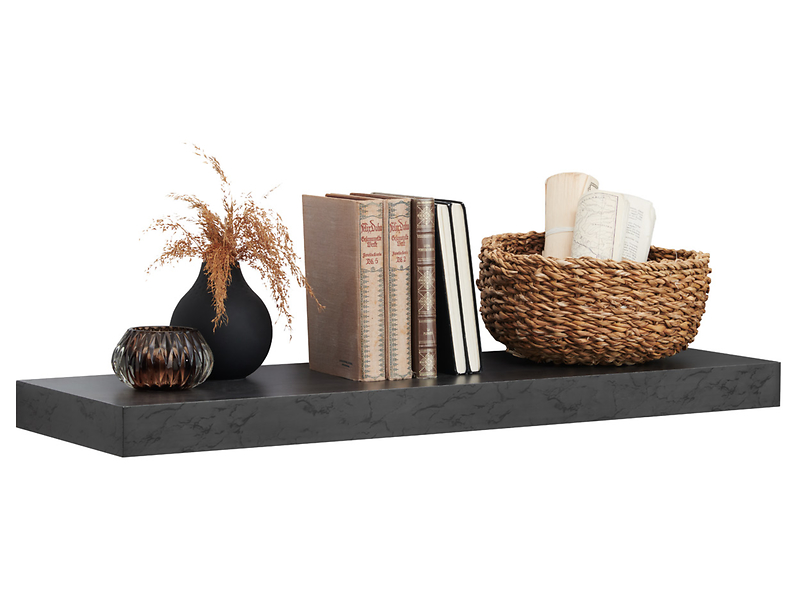 Półka ścienna Zack 50 cm antracyt 706654