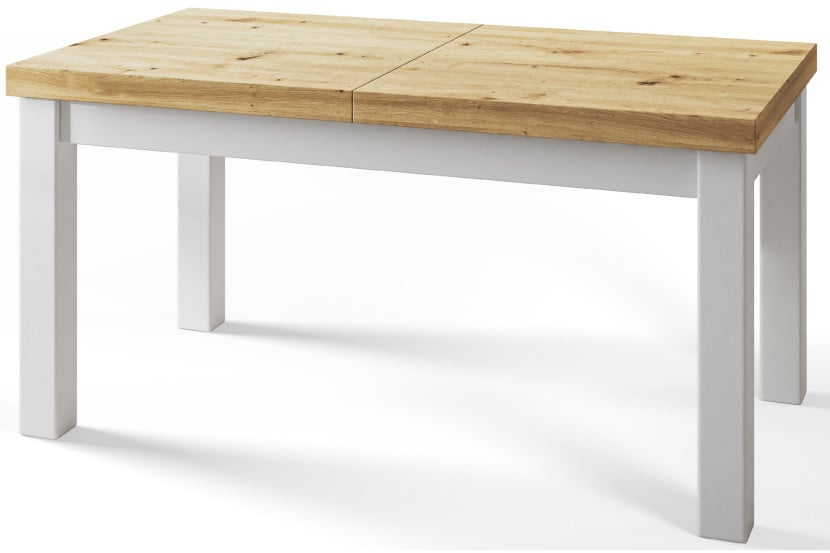 Stół rozkładany CLASSIC 170/250X90 dąb Artisan/biały 1016116
