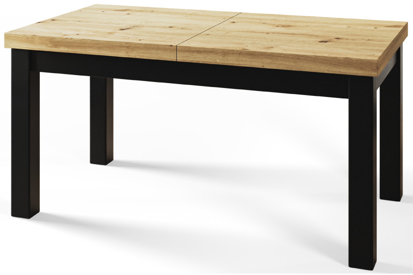 Stół rozkładany CLASSIC 170/250X90 dąb Artisan/czarny 1016145