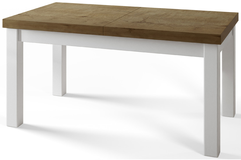 Stół rozkładany CLASSIC 170/250X90 dąb Lefkas/biały 1016164