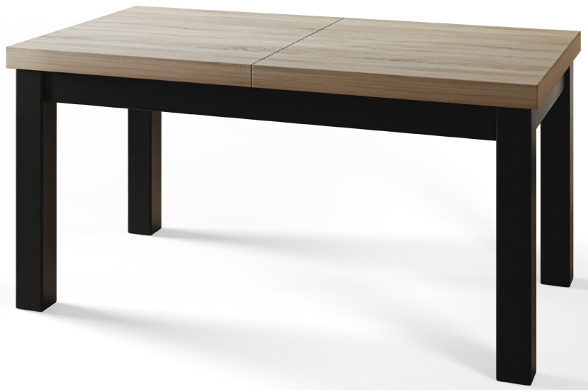 Stół rozkładany CLASSIC 170/250X90 dąb Sonoma/czarny 1016129
