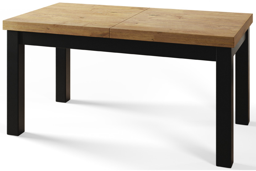 Stół rozkładany CLASSIC 200/300X100 dąb Lancelot/czarny 1016132