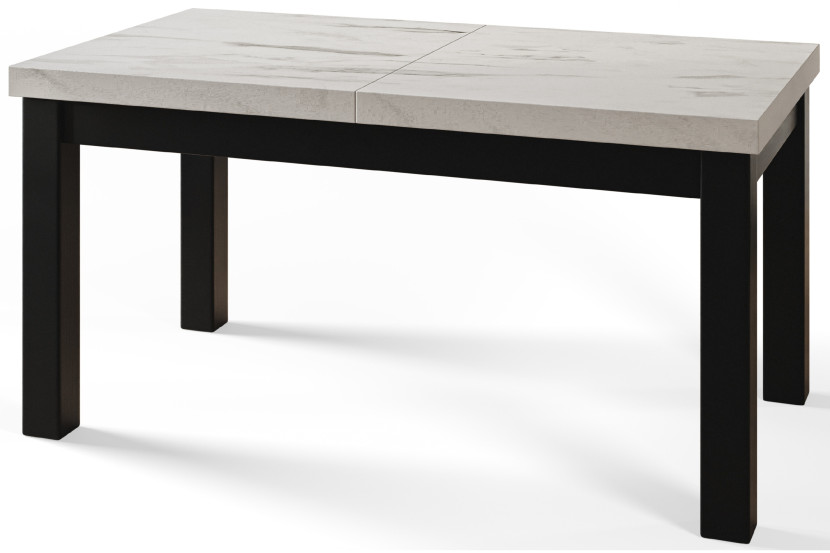 Stół rozkładany CLASSIC 200/300X100 Marmur Bianco/czarny 1016158