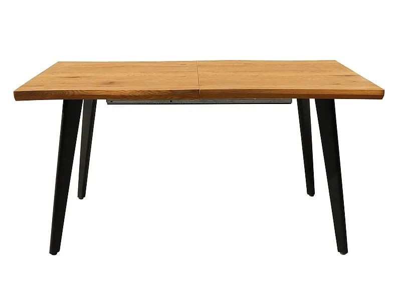 Stół rozkładany FRESNO 120(180)x80 dąb czarny 840749
