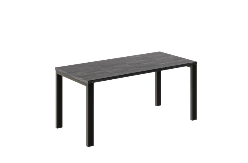 Stół rozkładany GARANT 80(170)x80 beton ciemny 1055128