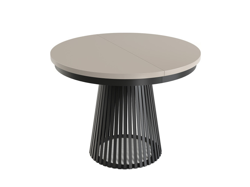 Stół rozkładany GORI w kolorze clay gray/ czarny 881681