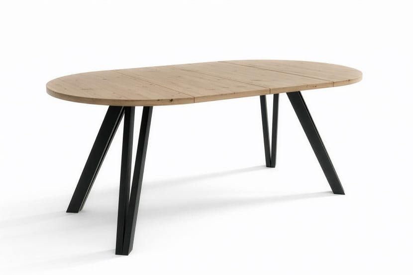 Stół rozkładany HARMONY 100/180 cm Dąb Artisan 770826