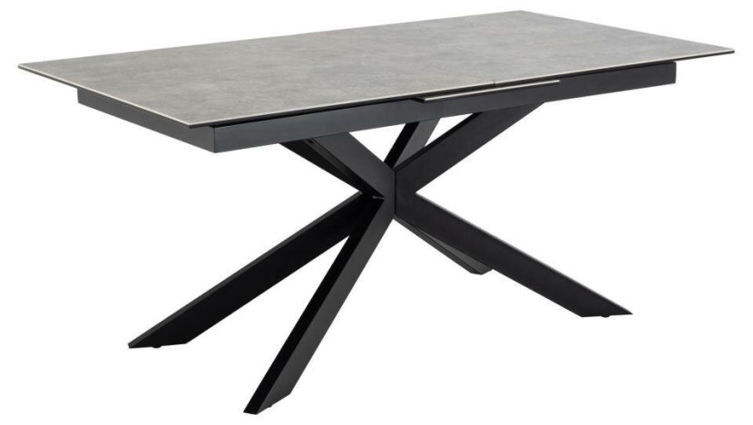 STÓŁ ROZKŁADANY Irwine 168/210x90cm szary CERAMICZNY BLAT 275813