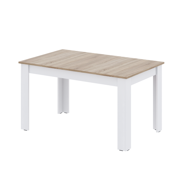 Stół rozkładany LOFT 100x180/265 cm sonoma - białe 964356
