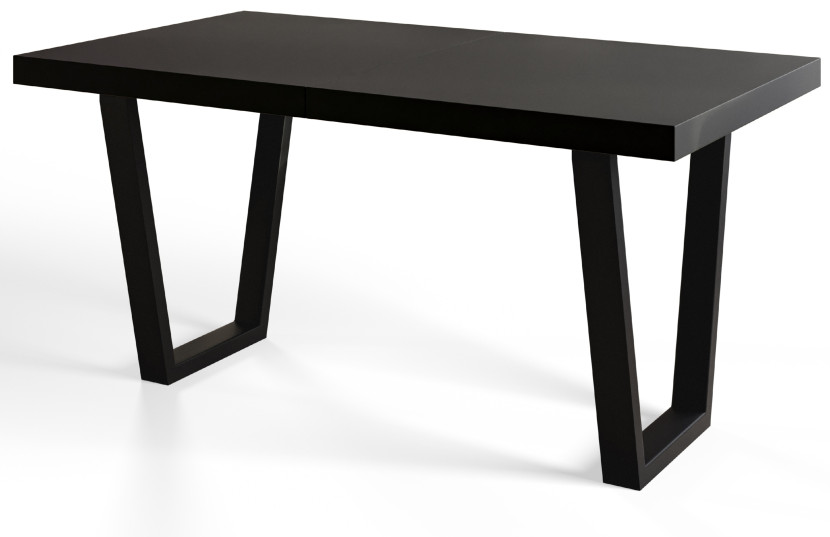 Stół rozkładany LOFT TRAPEZ 160/260X90 Czarny 1057984