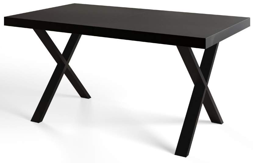 Stół rozkładany LOFT X 120/220X80 Czarny 1058002