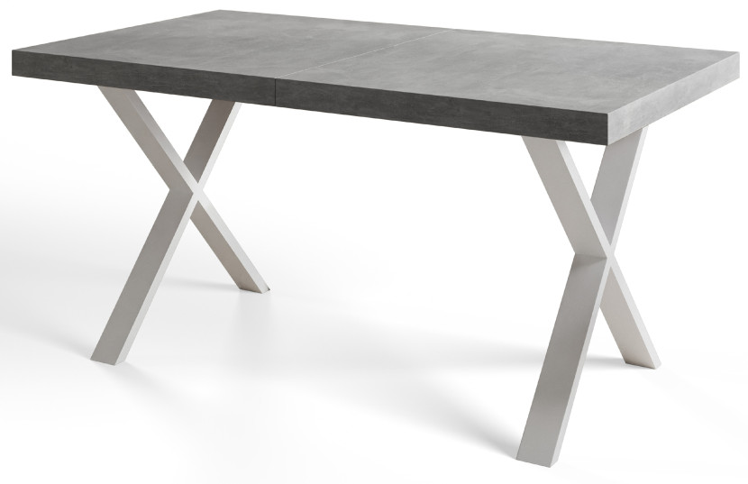 Stół rozkładany LOFT X 160/260X90 Atelier jasny/biały 1057973