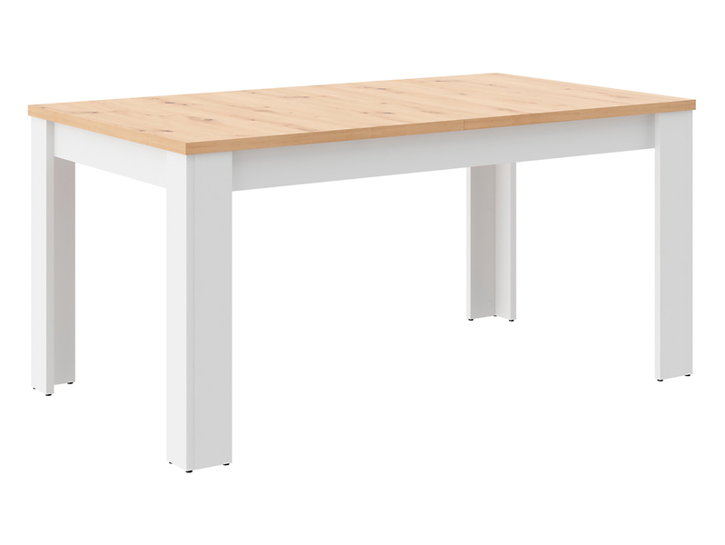 Stół rozkładany Net 160/200/240x90 dąb artisan/biały 1064641