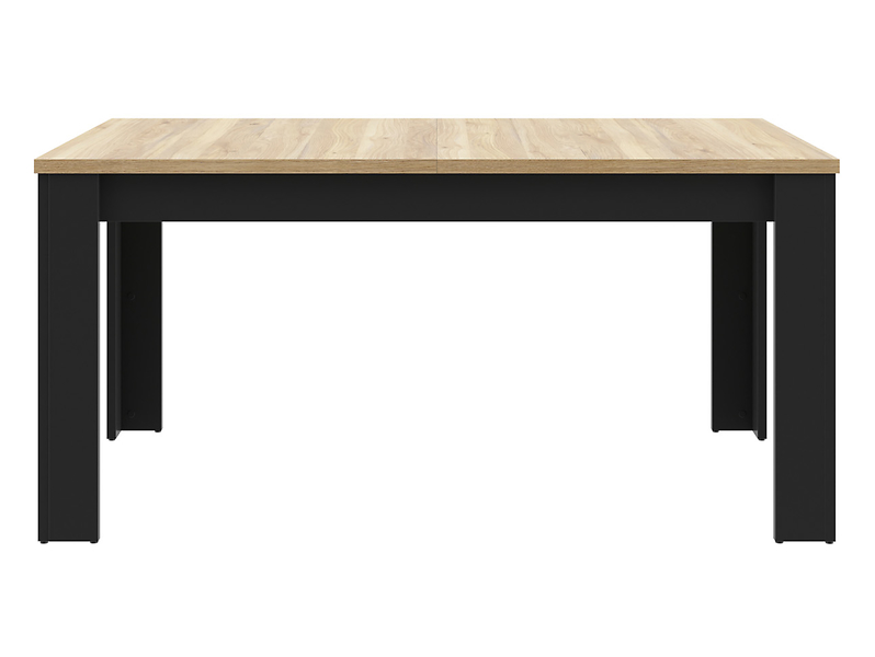 Stół rozkładany Net 160/200/240x90 dąb mauvella/czarny 1064646