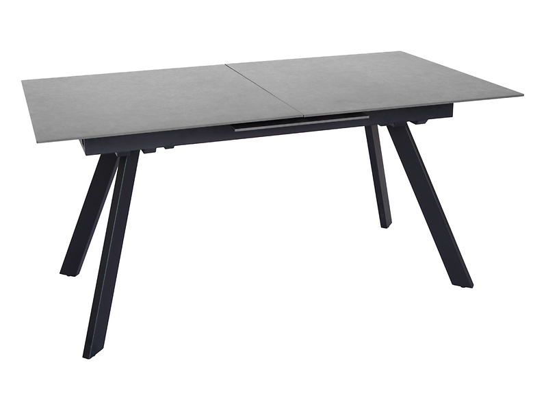 Stół rozkładany Planet 160-200x90 czarny/antacyt 724240